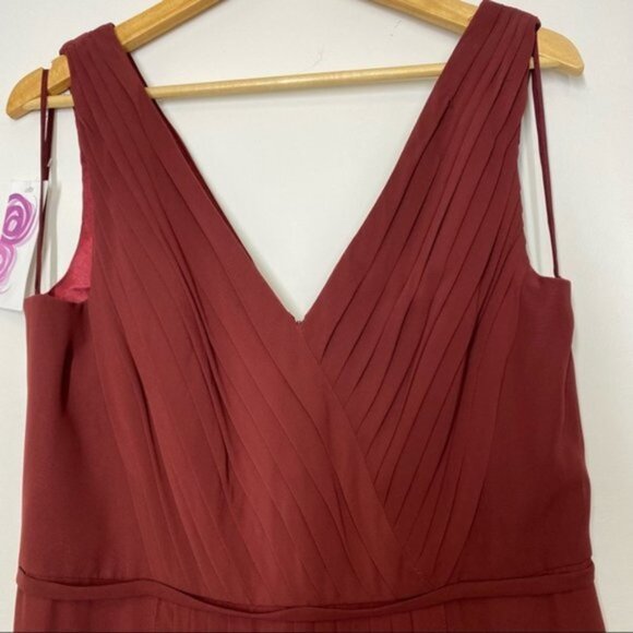 NWT Theia Siena Bridesmaid Dress Women Sz 12 - Picture 7 of 10